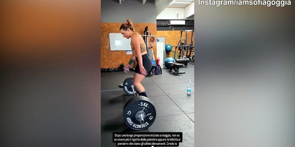 Ultimi giorni di allenamento prima del relax per Sofia Goggia