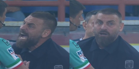 De Rossi furioso dopo il gol di De Bruyne: "Questo è fallo!"