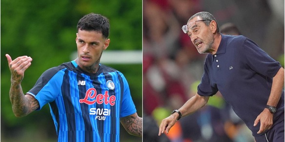 Scamacca gol, è di nuovo EuroDea: Sarri maestro dei cambi Atalanta