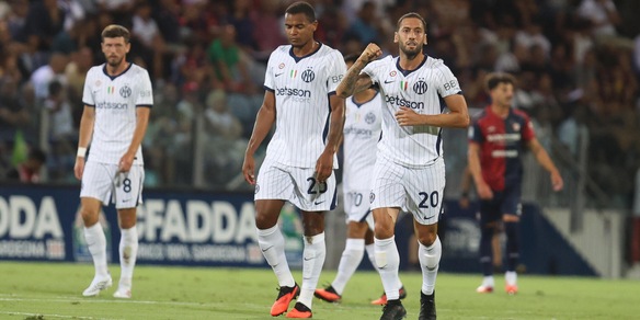Serie A: basta un gol di Calhanoglu, l'Inter di Chivu passa a Cagliari