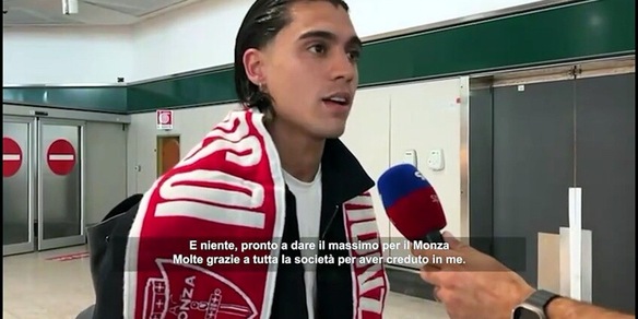 Monza, Zeballos: "Maradona idolo di papà"