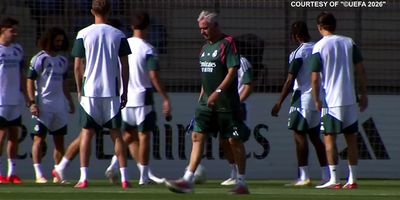 Real Madrid, Mourinho guida i suoi ragazzi in vista dell'Inter