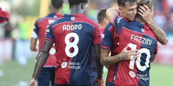 Serie A: Maldini di testa regala al Cagliari 3 punti, Lecce battuto 1-0