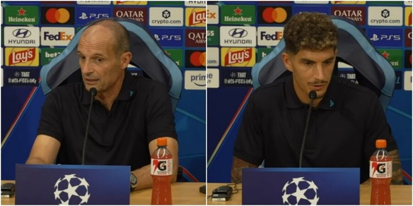 Allegri contro l'Arsenal senza Anguissa: "Neres in dubbio. Il ko contro l'Inter? La Champions dà più adrenalina"