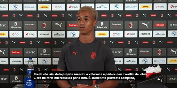 Hutchinson: "Io sostituto di Leao? No, ma voglio impattare come lui"