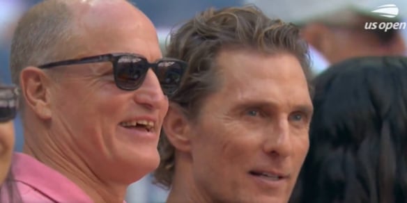 La reunion di True Detective illumina gli Us Open: "No, non giochiamo a tennis tutti i giorni..."