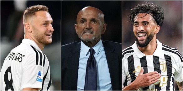 Juve, la formazione ufficiale di Spalletti per la trasferta in casa del Sassuolo