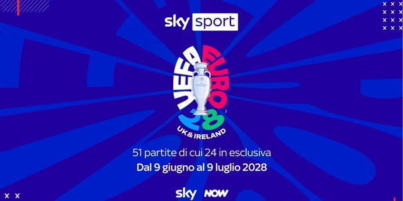 Dalle notti di Coppa a Uefa Euro 2028: Sky raddoppia con le nazionali
