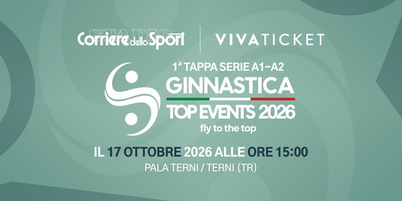 Biglietti Ginnastica Ritmica Terni 2026: dove acquistarli