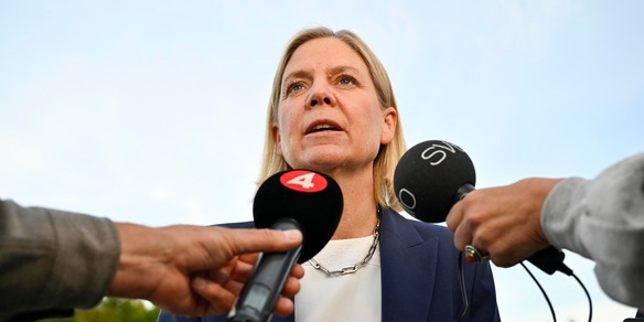 Leader socialdemocratici svedesi, 'non sono riuscita a formare un governo'