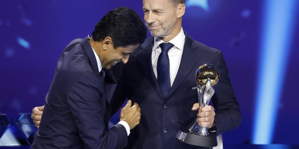 Uefa: Al-Khelaïfi chiede a Ceferin di ricandidarsi alla presidenza