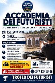 'Accademia dei Futuristi', un'iniziativa di Futuro nazionale sull'utilizzo delle armi