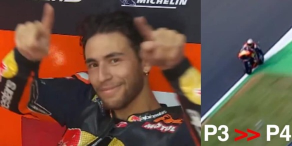 Bastianini chiama il Var: il siparietto ai box dopo la discussa penalità a Motegi