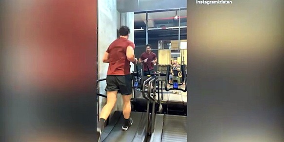 Ibra è una furia in allenamento