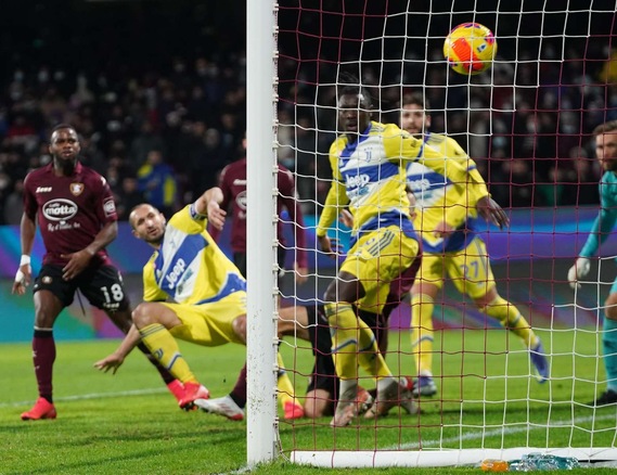 Salernitana-Juve, sul gol annullato a Chiellini dubbio OFR