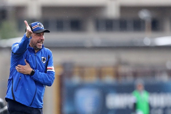 Sampdoria, D'Aversa: "Vittoria importante in vista del Napoli"