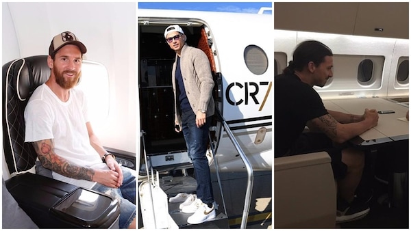 Da Messi a CR7, chi ha l'aereo privato più costoso? Ecco la top 10 