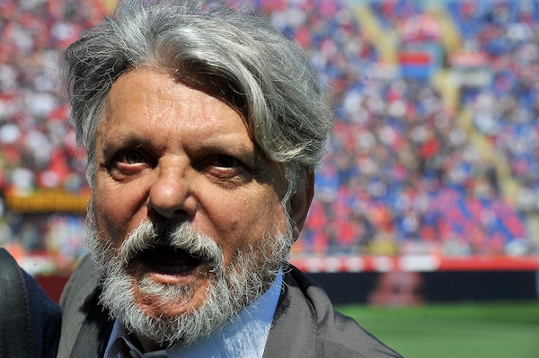Serie A Sampdoria, Ferrero: «Di Sabatini non voglio parlare»