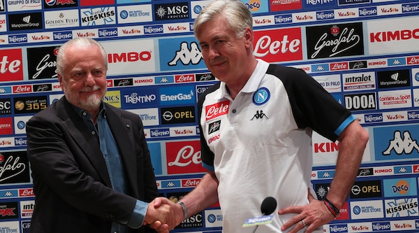 Napoli, ecco la lista di De Laurentiis e Ancelotti