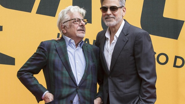 Catch-22, George Clooney e Giancarlo Giannini show a Roma
