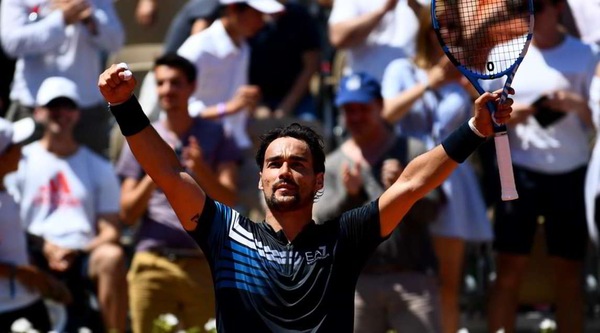 Fognini, che spettacolo: Bautista ko e via agli ottavi del Roland Garros