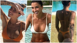 Lady Tonelli, i ricordi delle vacanze sono bollenti