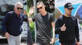 Ritiro Napoli: l'arrivo degli azzurri a Dimaro