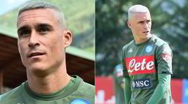 Napoli, sorpresa Callejon sul campo di Dimaro: nuovo look grigio!