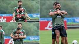 Napoli, è già amore tra Insigne e Manolas