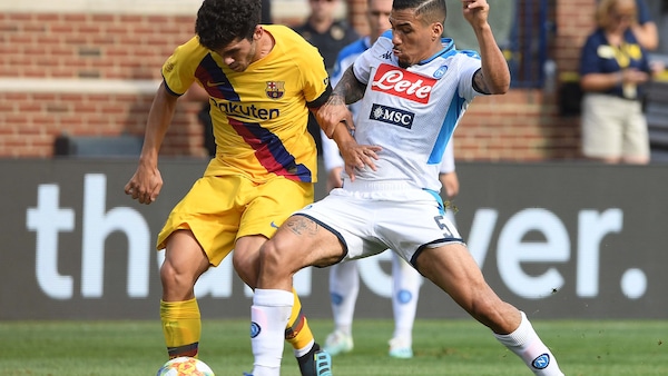 Napoli-Barcellona, le foto più belle