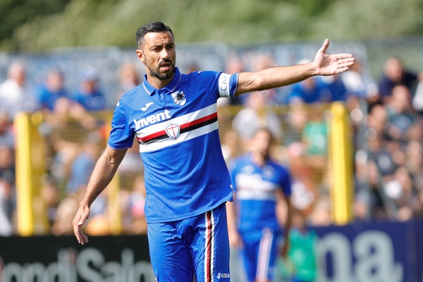 Sampdoria, Quagliarella in gruppo. Dubbio Gabbiadini con l'Inter