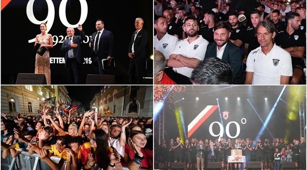 Il Benevento festeggia i 90 anni di storia
