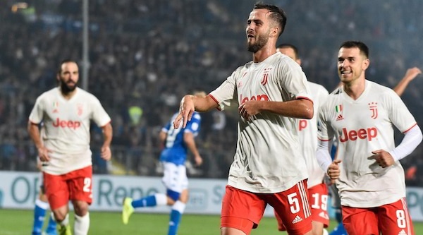 Juve, vittoria in rimonta a Brescia: decide Pjanic