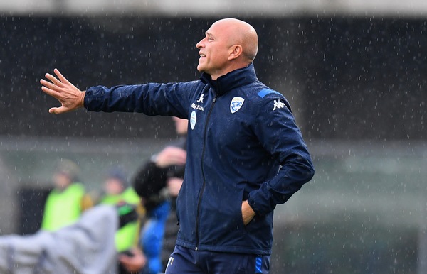 Brescia, Corini: "Balotelli? Bravo l'arbitro a sospendere la partita"