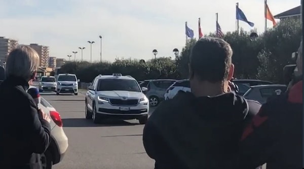 Gattuso arriva a Castel Volturno