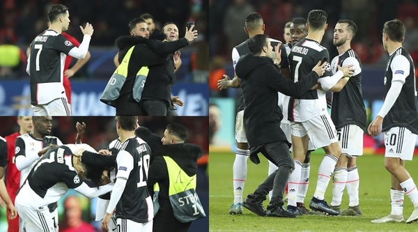 Bayer-Juve, Ronaldo e l'invasore