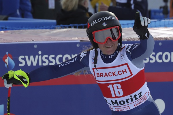 Coppa del Mondo, Goggia vince e Brignone seconda nel superG a St. Moritz