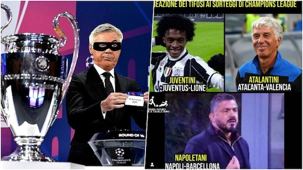 Champions League, il web si scatena sui sorteggi di Juve, Napoli ed Atalanta