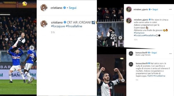 Cristiano Ronaldo vola in cielo, le reazioni social della Juve