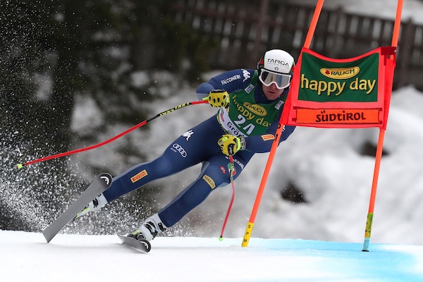Val Gardena, cancellata per maltempo la prova in discesa