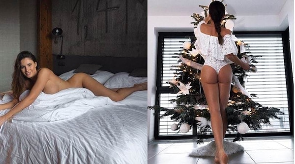 Lucia Javorcekova, il sexy Natale di Miss Escile