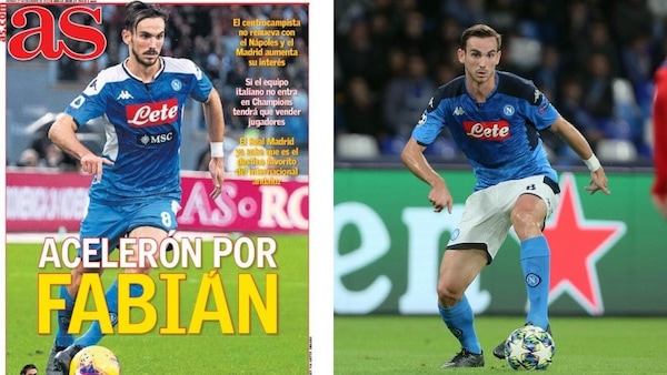 "Napoli, il Real Madrid accelera per Fabian Ruiz"