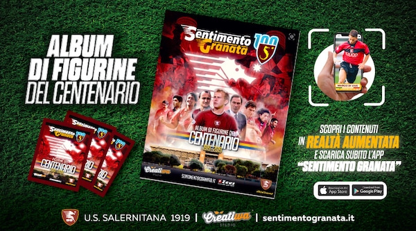 L' album di figurine della Salernitana in edicola