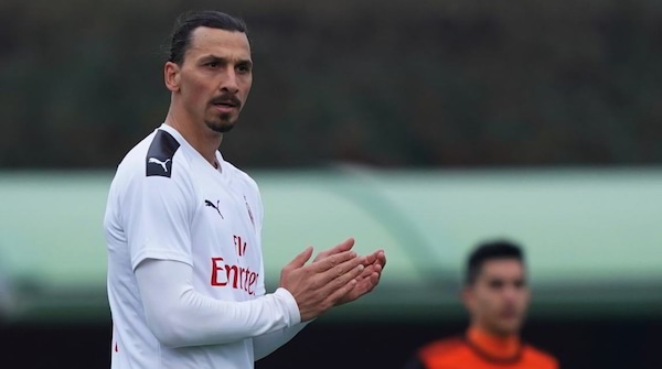Ibrahimovic subito in campo con il Milan