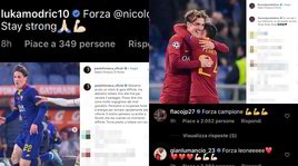 Infortunio Zaniolo, quanti messaggi di solidarietà sui social | FOTO