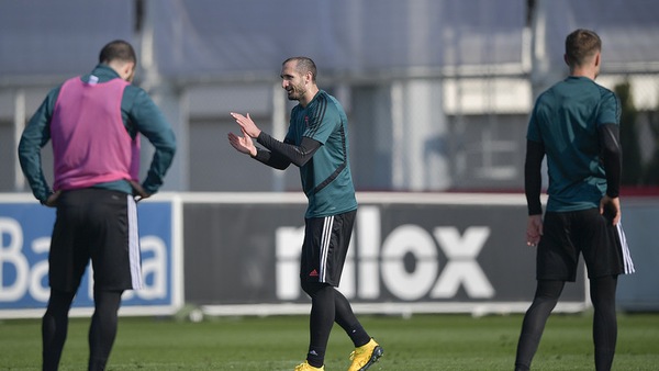 Juve, allenamento tra i sorrisi. La sconfitta con il Verona è dimenticata