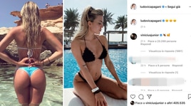 Ludovica Pagani e le foto sexy: Vinicius Junior apprezza e commenta