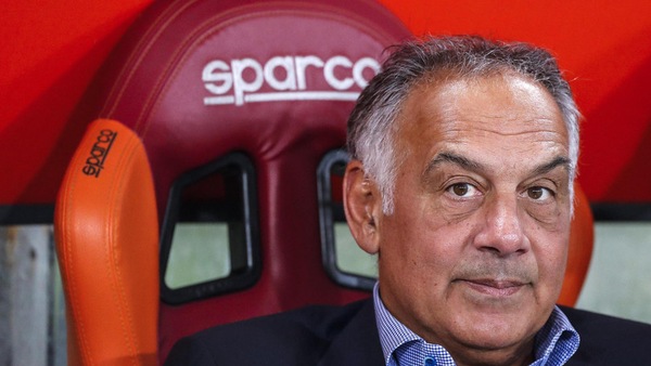 Pallotta: "Fiducia a Fonseca". Serie A, Di Bello per Napoli-Roma