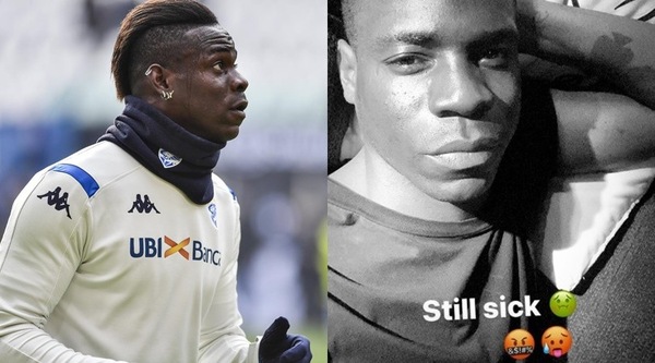 Brescia, Balotelli non si allena: "Ancora malato"