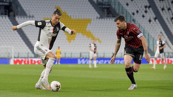 Ronaldo non brilla, Juve-Milan finisce senza gol